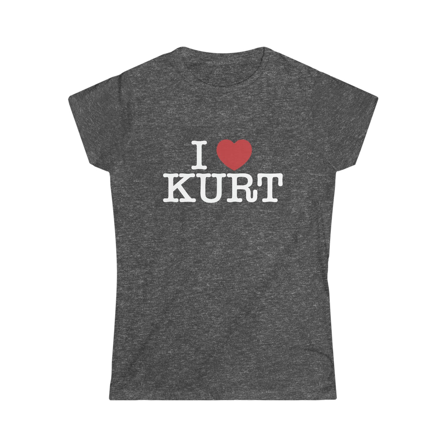 I Heart Kurt Ladies T-Shirt