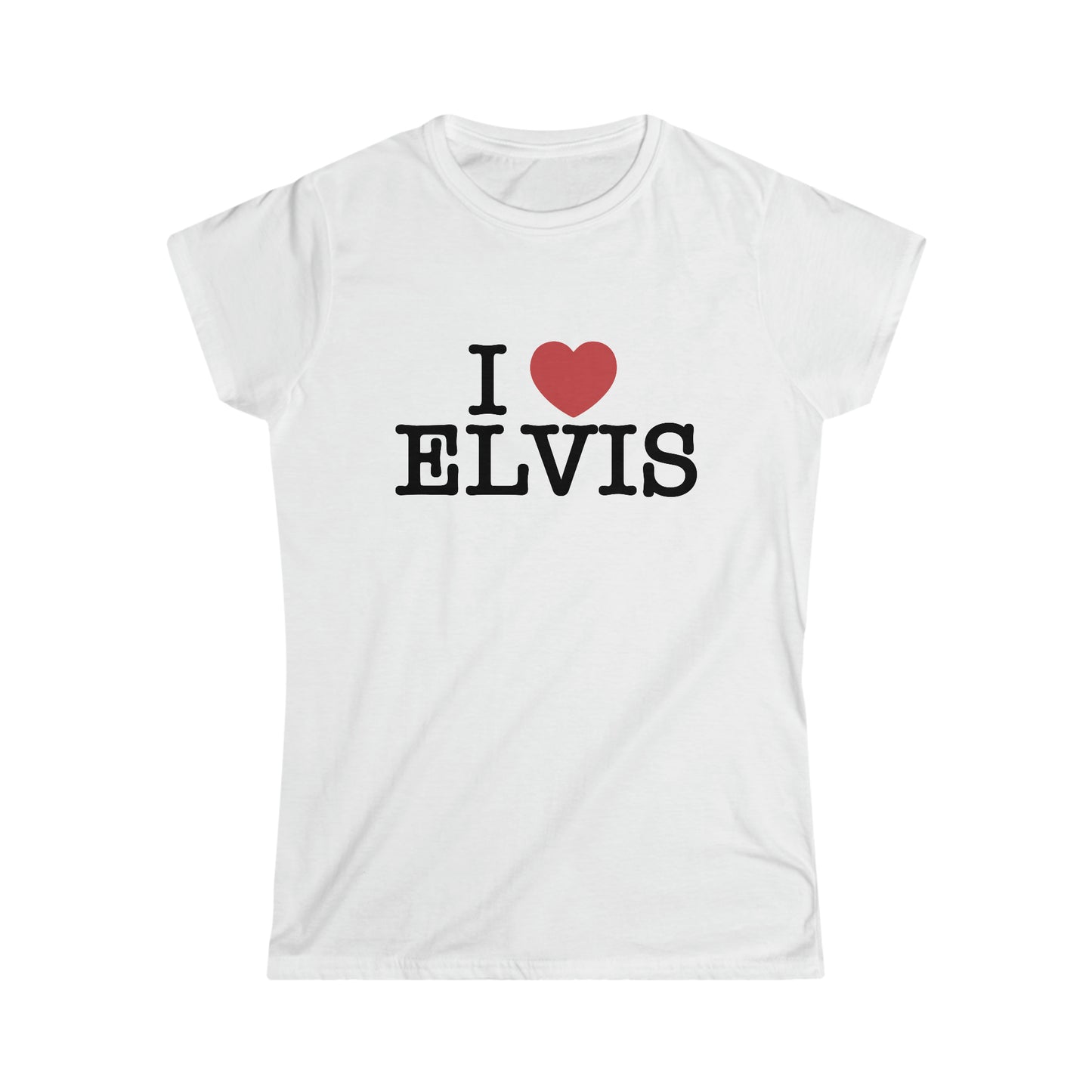 I Heart Elvis Ladies T-Shirt