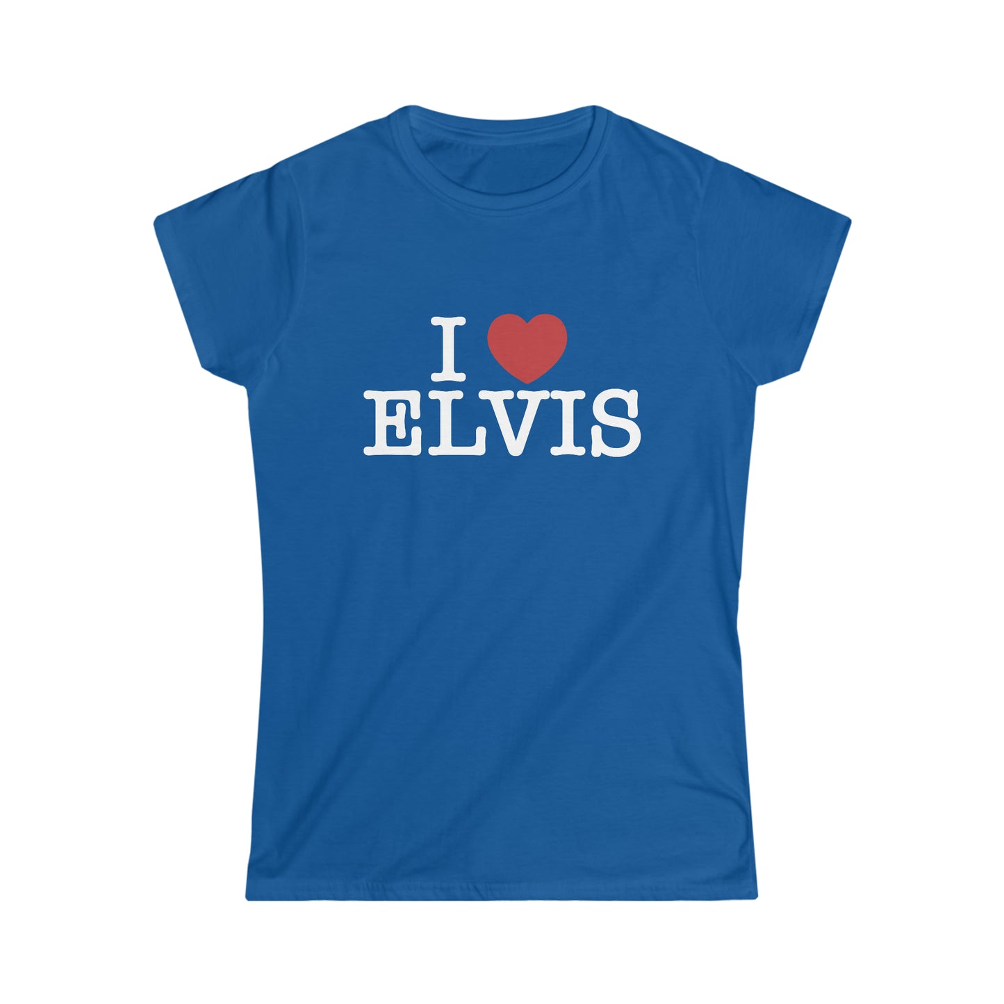 I Heart Elvis Ladies T-Shirt